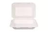 MENUBOX POŁÓWKA PULPA Z TRZCINY CUKROWEJ 230X155X65 MM (45159) (50) (250)