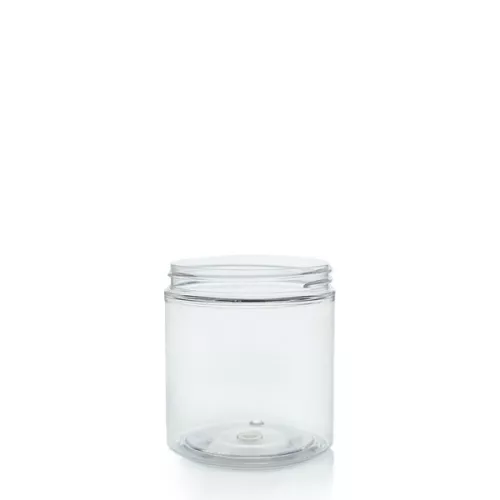 Słoik PET 250ml do kosmetyków i żywności, gwint 70/400 (paleta)