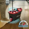 Vileda Mop obrotowy Turbo - zestaw 3w1: wiadro, mop z drążkiem, 1 wkład