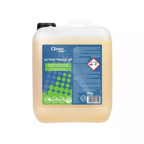 CLINEX EXPERT+ ACTIVE TRUCK NF - PIANOWY PREPARAT DO MYCIA KAROSERII, PLANDEK 5L