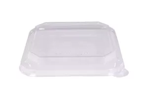 Papierowy pojemnik sałatkowy Stretto™ 1200 ml kwadratowy kraft 179x179x60 mm