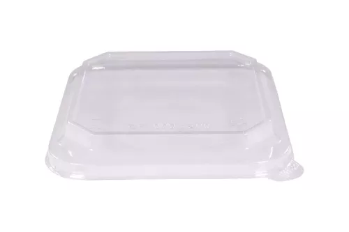 Papierowy pojemnik sałatkowy Stretto™ 1200 ml kwadratowy kraft 179x179x60 mm