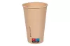 Kubek papierowy z bambusa 400 ml/ 16 oz śr. 90 mm, 1-warstwowy