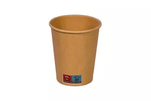 Wieczko z masy papierowej eco/natural śr. 80mm