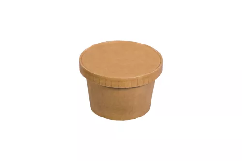 Pojemnik papierowy 60 ml kraft do sosów śr. 62mm
