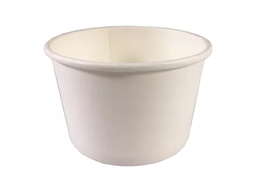 Pojemnik papierowy biały na zupę 8oz śr. 95 mm 230/260 ml