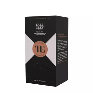 Prezenter / skrzynka drewniana / pudełko drewniane czarne Teahouse Exclusives do Luxury Tea Bag/ Gou