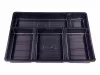 Opakowanie na sushi 5-komorowe 287x220x40 mm (CH007) komplet