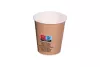 Kubek papierowy 1-warstwowy 'coffee to go' 200ml śr.80 mm (z logo żółw)