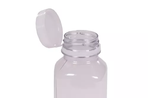 Nakrętka wisząca do butelek PET śr. 2/38 mm transparentna (3200szt)