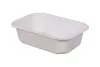 Tacka 1-komorowa 450 ml 160x112x45 mm MINI PP biała do zgrzewu