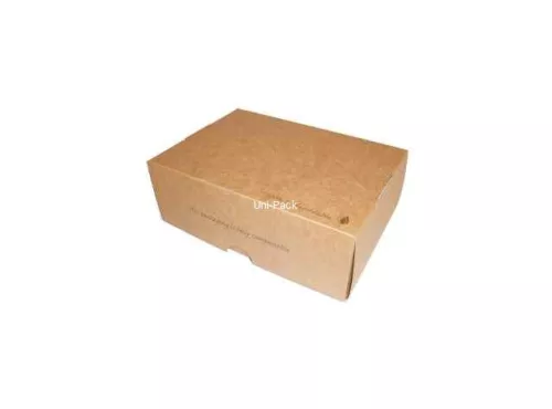Pudełko cateringowe Natural, małe 220x152x77mm