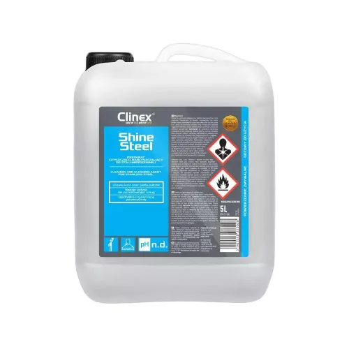 Preparat czyszcząco-nabłyszczający do stali nierdzewnej do stali nierdzewnej Clinex Shine Steel 5L
