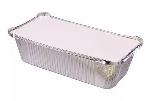 Foremka aluminiowa prostokątna 900 ml 217x112x54 mm do zamykania 114-R62L