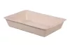 Tacka z pulpy trzcinowej eco natural 140x200x33 mm Great To Go , Bioware