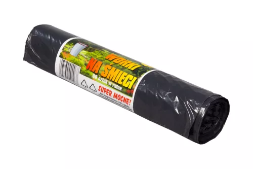 Worek na śmieci Super Mocny 35l czarny