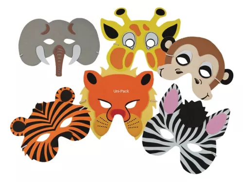 Maski JUNGLE WILD LIFE