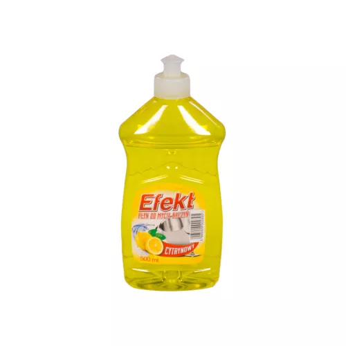 Płyn do mycia naczyń Efekt 0,5L cytrynowy