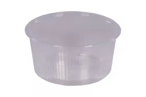 Pokrywka PP do pojemników okrągłych 125-500ml o śr.100 mm