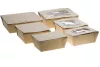 Pudełko papierowe ŚREDNIE 780ml do dań gorących 125x125x60mm