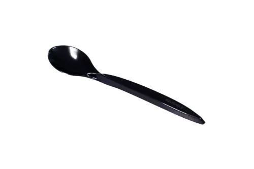 Łyżeczka czarna premium 13,4 cm wielokrotnego użytku