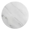Blat okrągły kamienny śr.70 cm biały