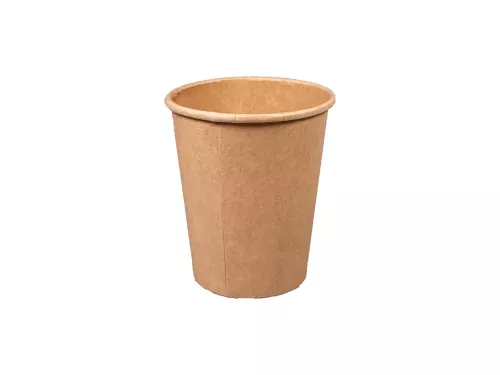 Kubek papierowy 1-warstwowy kraft 200 ml/ 08 oz śr. 80 mm