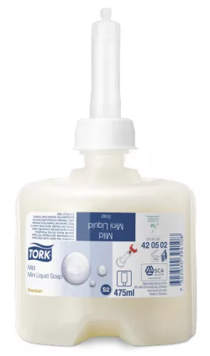 Mydło Tork mini w płynie delikatne 475 ml, S2