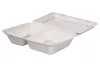 Menubox 2-dzielny z trzciny cukrowej 250x165x66 mm