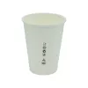Kubek papierowy Plastic FREE 300ml śr.90mm, biały, bez SUP