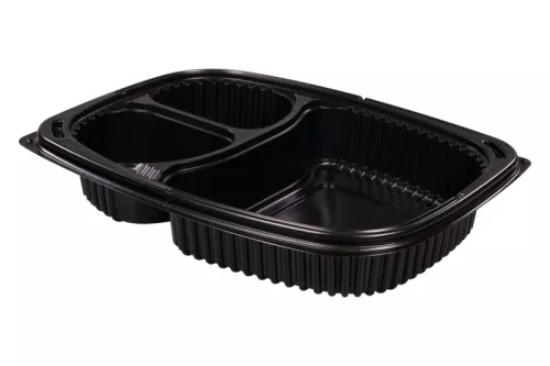 Pojemnik obiadowy 3-dzielny 1250ml COOK 255x190x45 mm