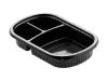 PUDEŁKO CZARNE PP 3-KOM 240X150X40 (50) (250)