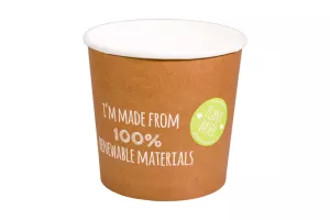 Wieczko papierowe do pojemnika 750 ml FUTURE SMART plant based