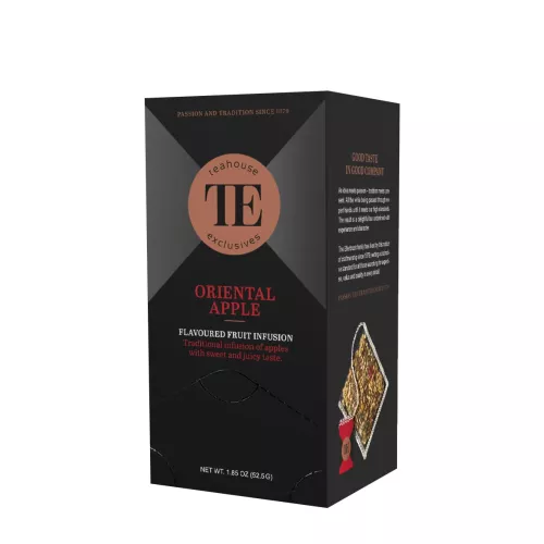 Herbata Oriental Apple 3,5g Teahouse Exclusives Luxury Tea Bag (opak. 15 szt po 3,5g)
