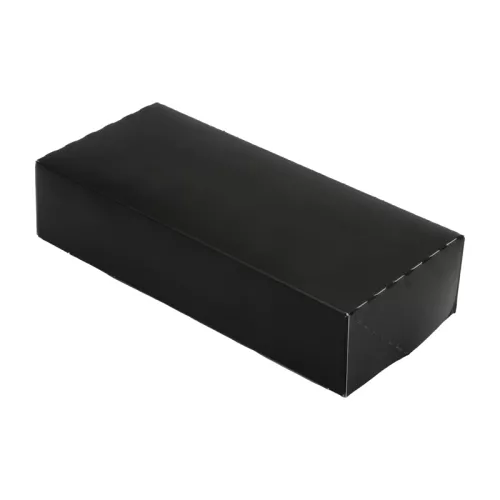 Pudełko papierowe 22×10×5 cm (HP02) czarne do sushi, ciast i nie tylko