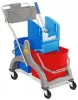 Wózek do sprzątania 2x25L stelaż Model IT 756 Plus