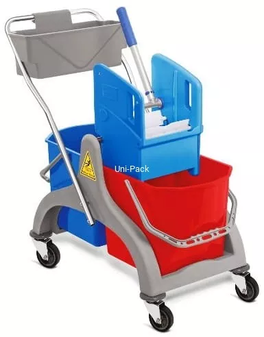 Wózek do sprzątania 2x25L stelaż Model IT 756 Plus