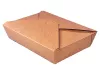 PUDEŁKO LUNCH BOX KRAFT POWLEKANE 200X140X45 MM 1100 ML (240)