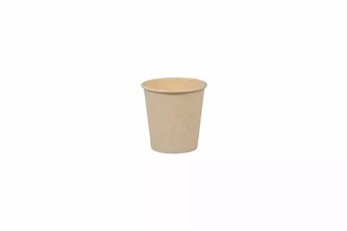Kubek z trzciny cukrowej + PLA biodegradowalny 100ml/4 oz, śr. 62mm A50