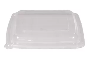Pojemnik obiadowy 1000 ml trójdzielny kwadratowy kraft z pulpy 203x203x47 mm