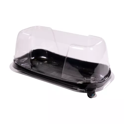 Pokrywka SNACKIPACK przeźroczysta wys.60 mm do pojemnika sushi 198x100x20 mm