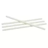 Słomka papierowa biała śr. 8mm, dł. 21cm SATINO