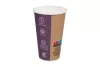 Kubek papierowy 1-warstwowy 'coffee to go' 400ml śr.90 mm (z logo żółw)