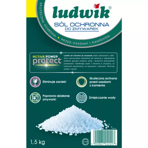 Ludwik sól ochronna do zmywarek 1,5kg