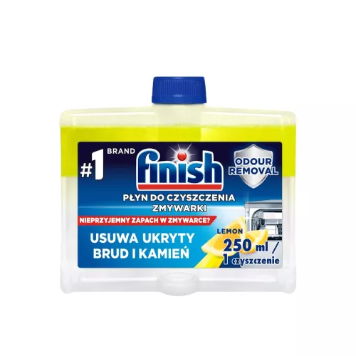 Płyn do czyszczenia zmywarek FINISH Lemon 250 ml