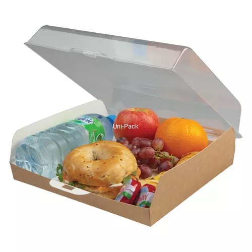 Tekturowa BAZA do opakowania cateringowego GOURMET z rączką - wycofana 20.02.2019