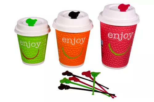 Zatyczka czarna 11,5cm do wieczek Coffee to go