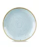 TALERZ PŁYTKI BEZ RANTU 324 MM NIEBIESKI - CHURCHILL STONECAST DUCK EGG BLUE
