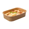 POJEMNIK DO DAŃ GORĄCYCH PROSTOKĄTNY PP KRAFT 500 ML.170/152*120/100*41A50 (300)