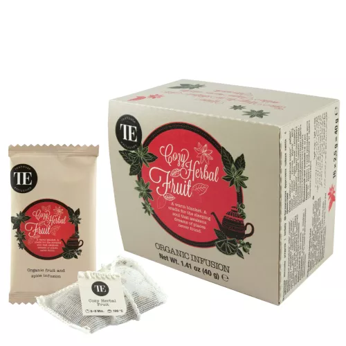 Herbata Cozy Herbal Fruit 2,5g - Organic Tea Teahouse Exclusives (opak. 16 szt. po 2,5g.)